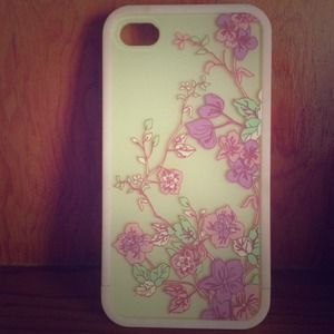 ✨ Super cute floral iPhone 4/4S case
