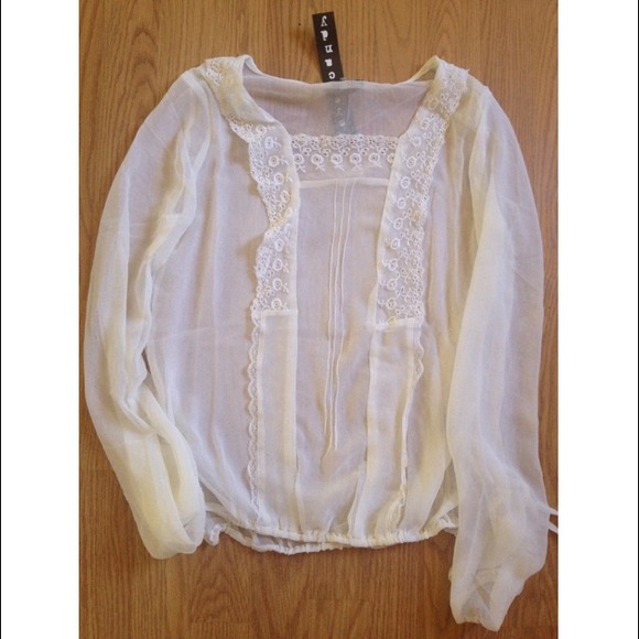 New ivory shirt