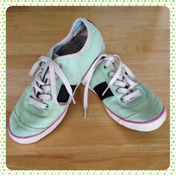 Lime Green & Black Eco Friendly Shoes