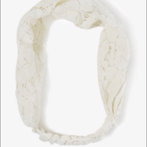White head band