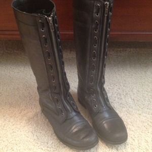 BX by Bronx Black Tall Boots size 8 SOLD!!