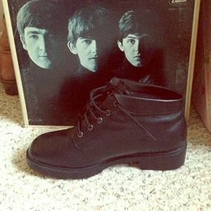 Vintage Black Platforms