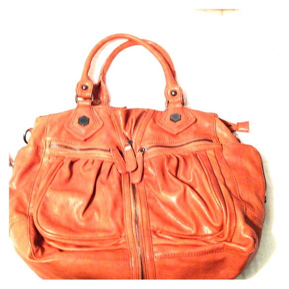Camel brown large purse