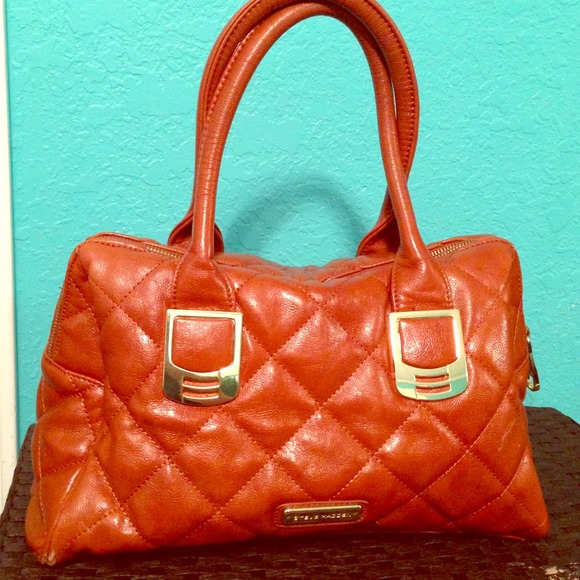 Brown quilted Steve Madden bag