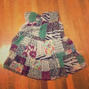 Gorgeous guess patchwork dress