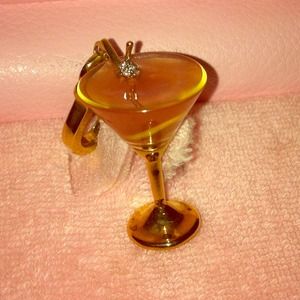 Juicy Couture Martini Glass Charm