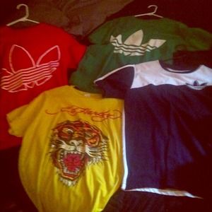 3 adidas shirt 1 ed hardy