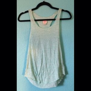 🎀SOLD🎀Light blue/teal flowy tank top!