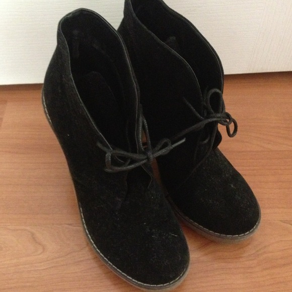 Black Suede Boots