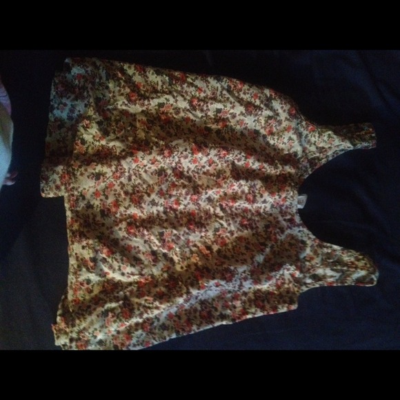 Floral Sleeveless top from Nordstrom