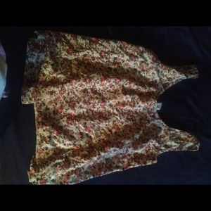 Floral Sleeveless top from Nordstrom
