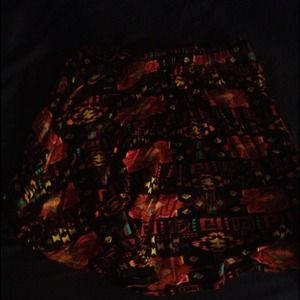 Tribal playful Skirt.