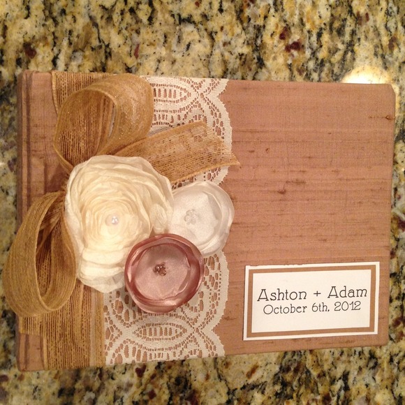 Wedding guest book