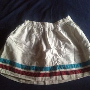 Very cute flowy skirt.