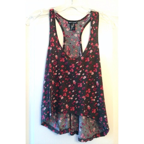 Floral Cropped tanktop