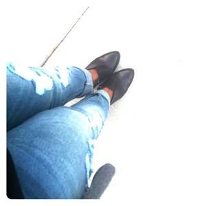 Nine West Black Booties