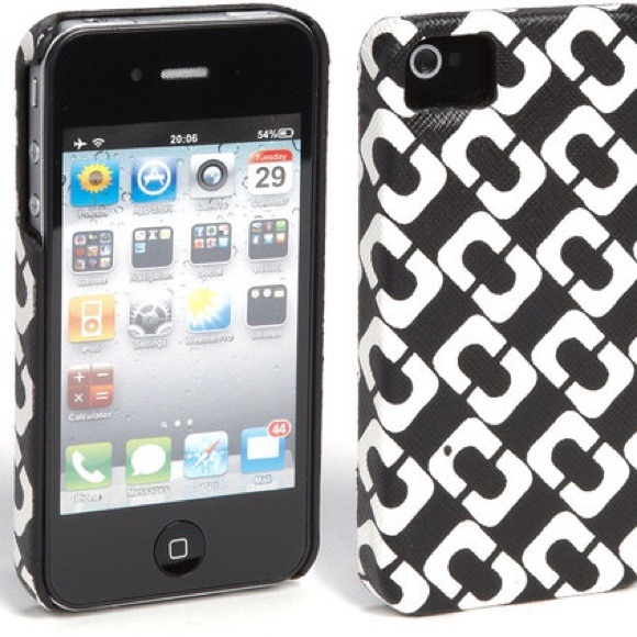 Diane von Furstenberg Black Chain iPhone 4/4S Case