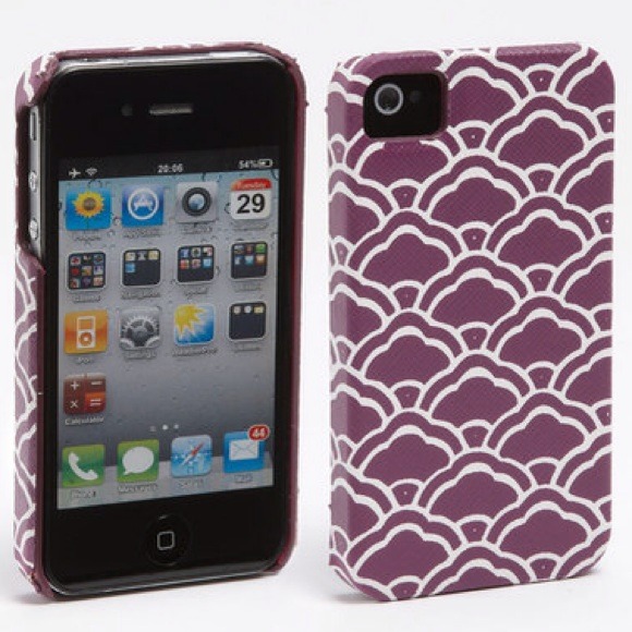 Diane von Furstenberg Purple iPhone 4/4S Case