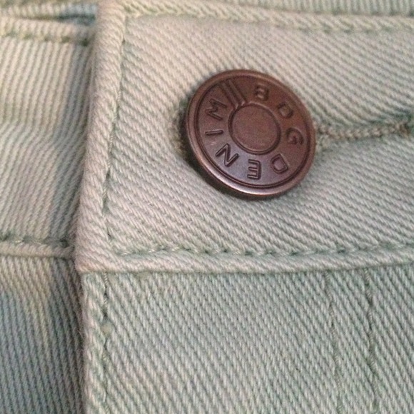 Light Blue High-Waisted Shorts - Picture 2 of 4