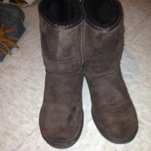 Chocolate brown Uggs