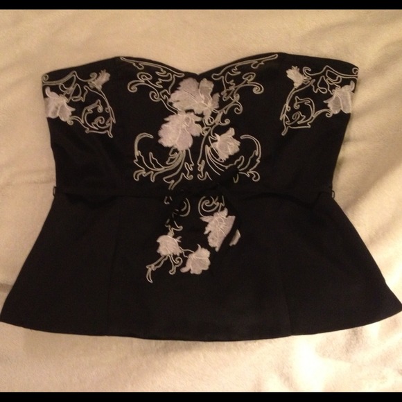 White House | Black Market corset top