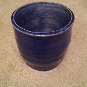 Handmade pottery dish