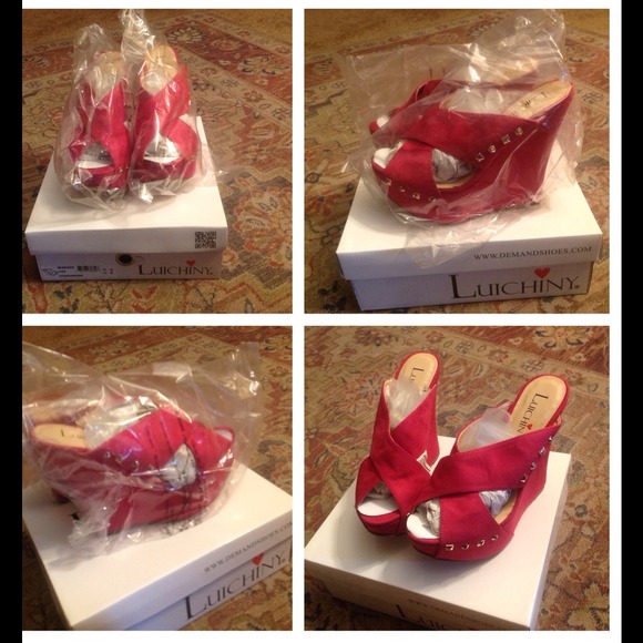 🎊 Reduced 🎊Luichiny M Pire,sky Wedge - Picture 2 of 4