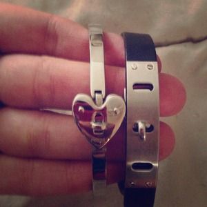 Two fossil bracelets