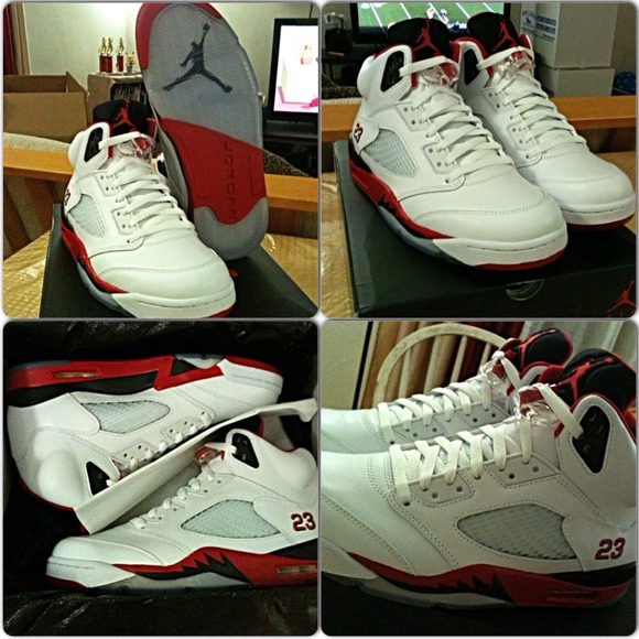 **SOLD in ebay AJ 5's Fire Red 2013 SOLD**