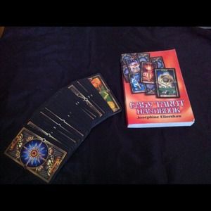 Tarot cards and a how to book also! Like new!