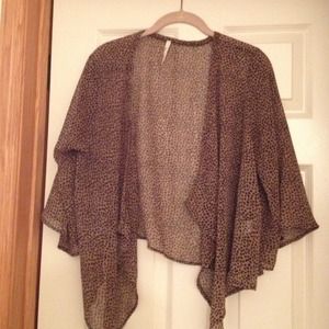 ***SOLD***Kimono style sheer cover up