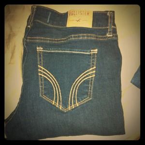 Dark blue Hollister Skinny Jeans