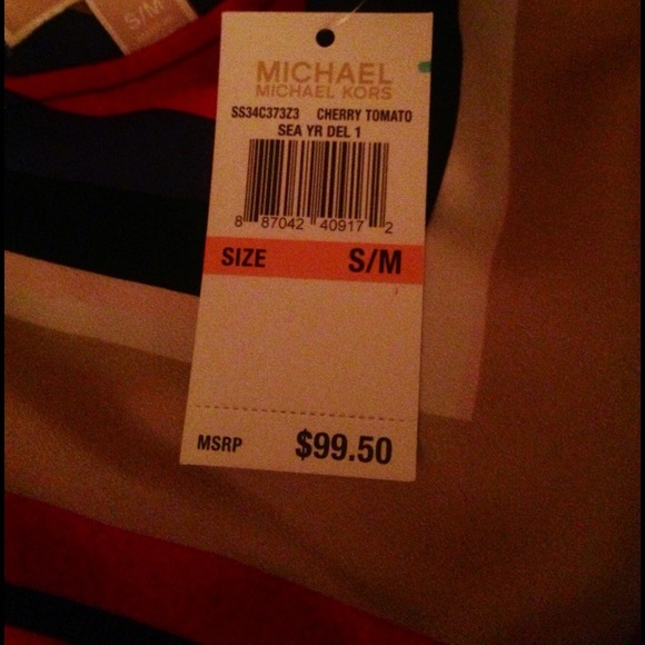 🌟Host Pick 10/7🌟Michael Kors Chevron Top - Picture 3 of 3