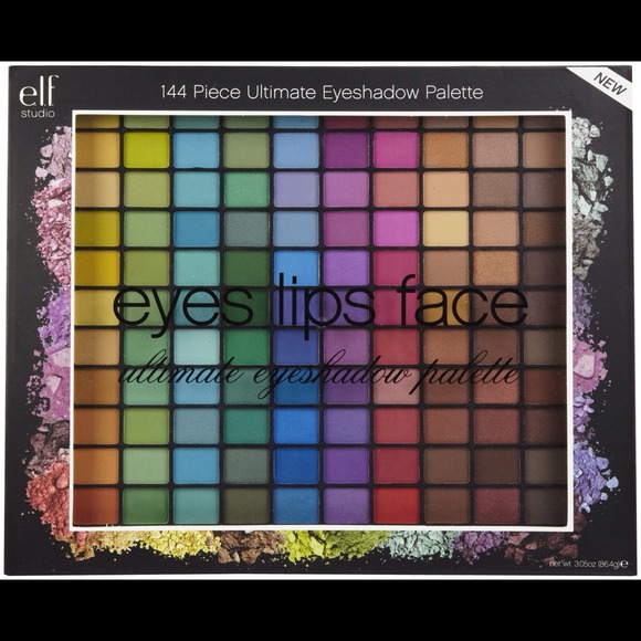 Assorted ELF eyeshadow pallet