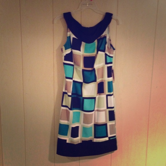 Color block summer dress