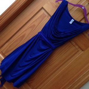 Free People Royal Blue Cotton Dress
