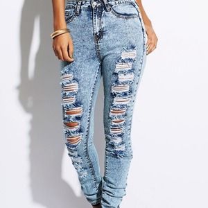 Trade skinny  jean plus size 1~3 xl trade 60.00