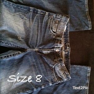 Common Jeans boot cut size 8