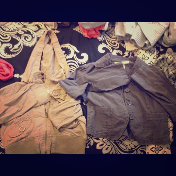 Two half jackets