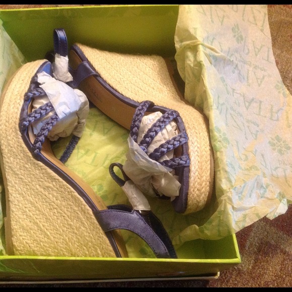 🎊 Reduced 🎊Wrapped platform wedge,New 👠 - Picture 3 of 4