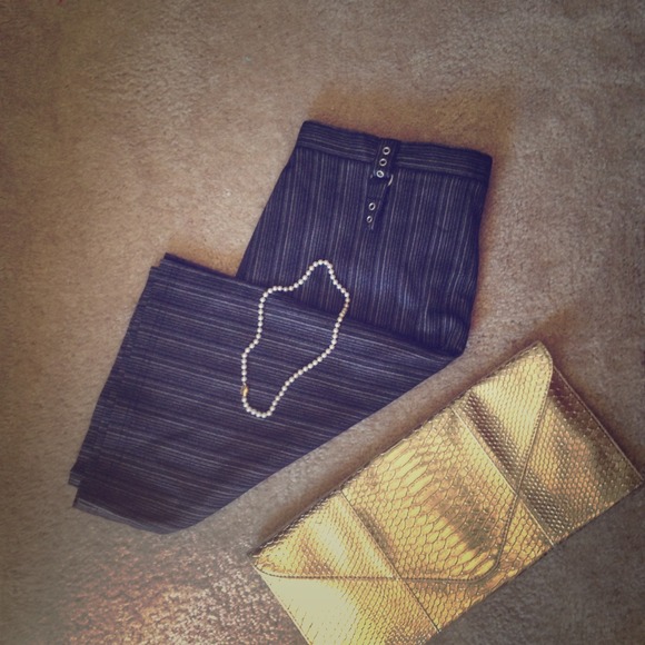 NWOT Striped Pencil Skirt