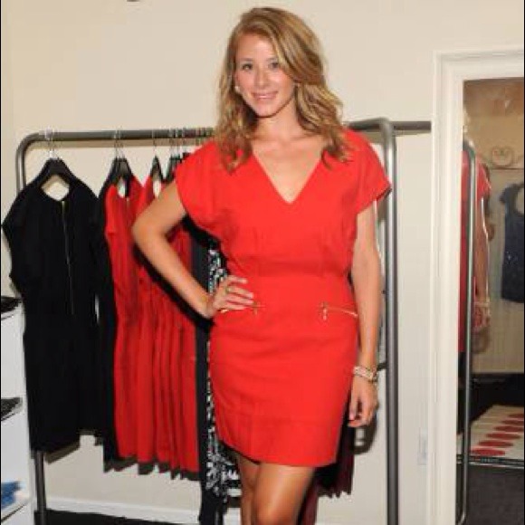 French Connection "Sweet On You" red dress