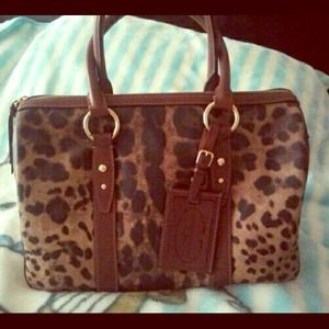 Dolce and Gabbana Handbag, leopard print