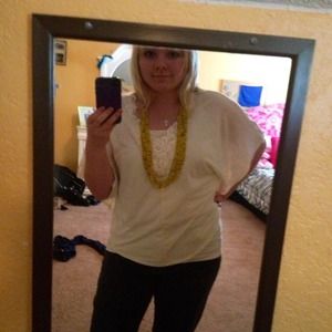 Off-White Lacy Blouse