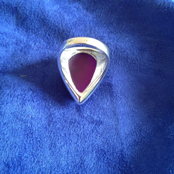 Druzy Purple Agate Geode Ring🎊 - Picture 3 of 3