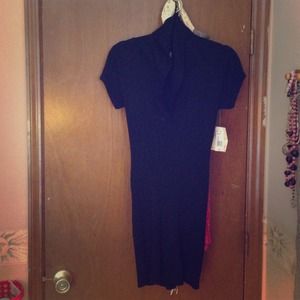 Black Sweater Dress.