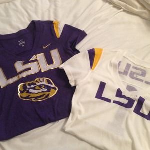 **SOLD**BUNDLE! 2 Nike LSU shirts