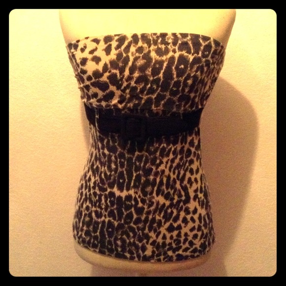 leopard Express tube top! - Picture 1 of 1
