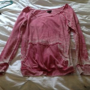 Pink wet seal sweater
