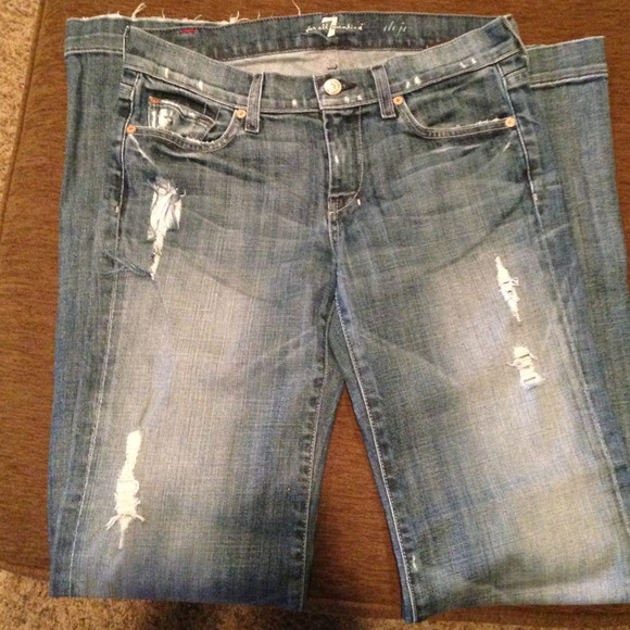7 For all Mankid Dojo Flare Jeans
